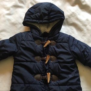 🌼Baby boy navy blue snowsuit EUC 6-9mo